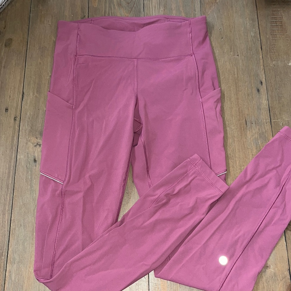 Pink speed up tight leggings